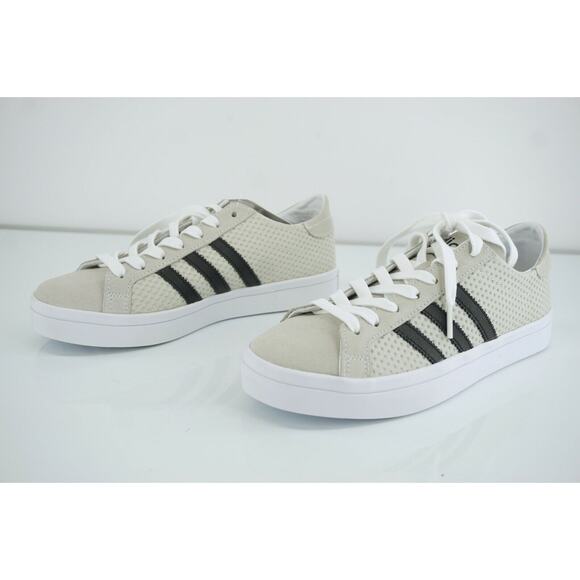 Adidas Women Courtvantage Lace-Up Running Sneaker Size 7 striped BB5204 - Picture 3 of 11